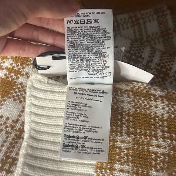 Timberland Checkered pattern Scarf - Picture 6 of 7